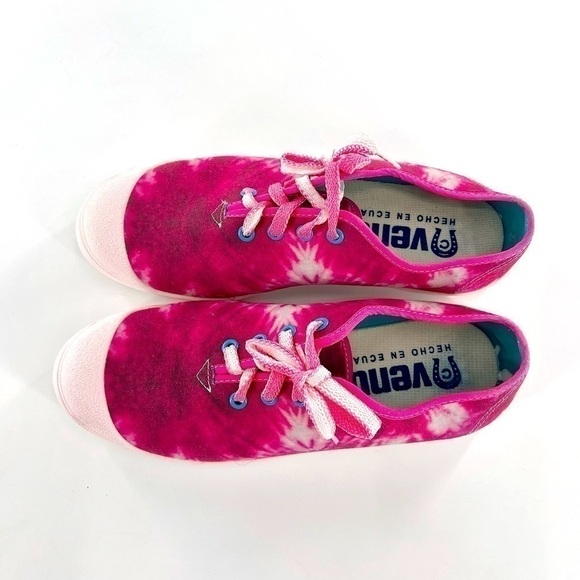 VENUS sneaker pink/white size 41 US 10 tie-dye - Picture 3 of 12